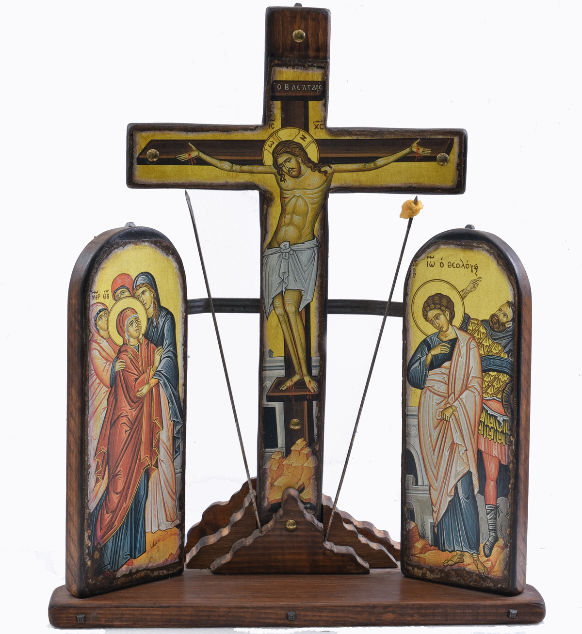 Crucifixion of Christ Iconostasis, 50×41 cm