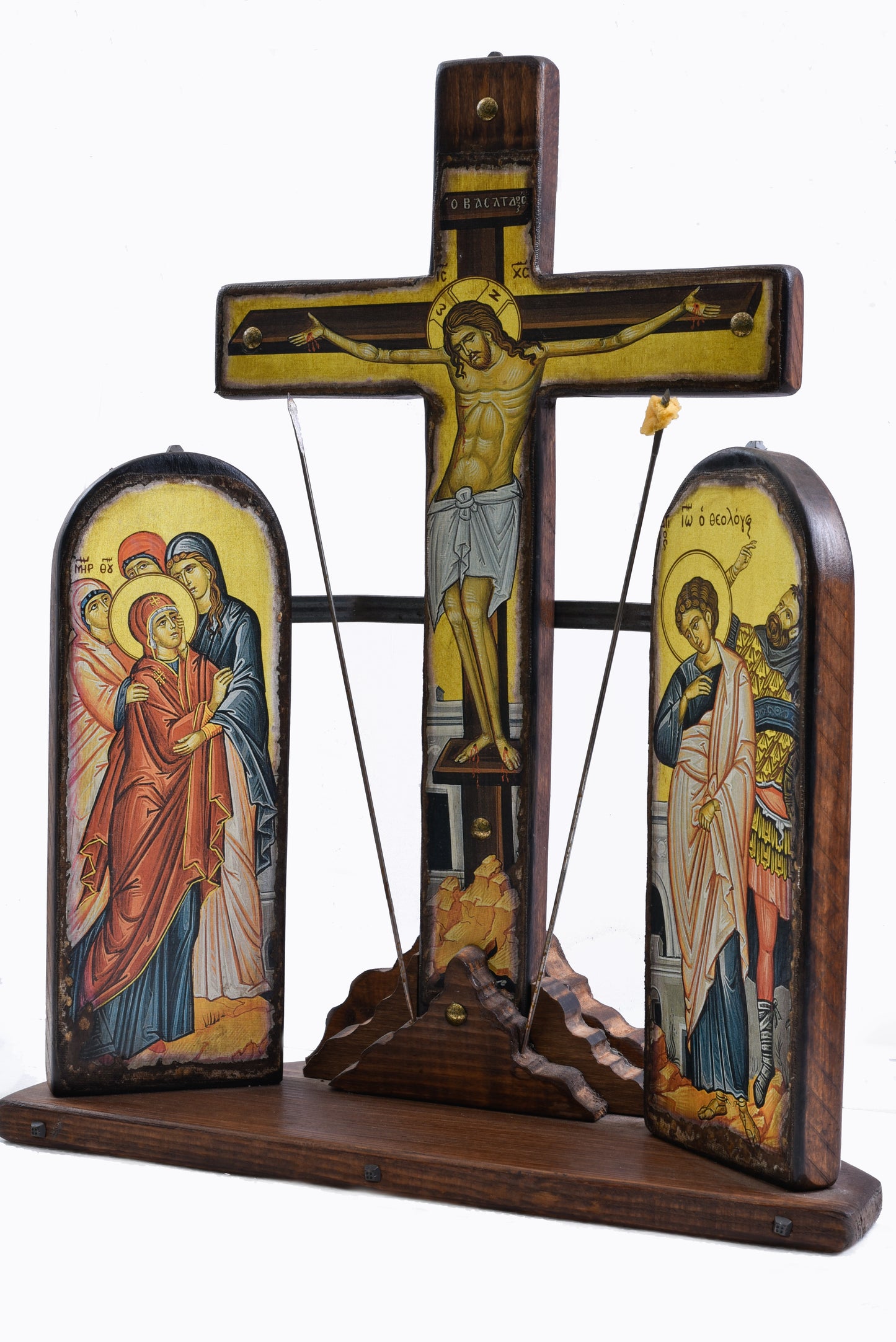 Crucifixion of Christ Iconostasis, 50×41 cm