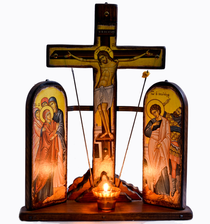 Crucifixion of Christ Iconostasis, 50×41 cm