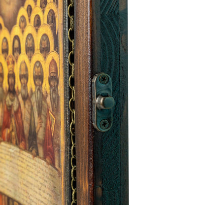 The Nicene Creed Byzantine Diptych, 32×42 cm