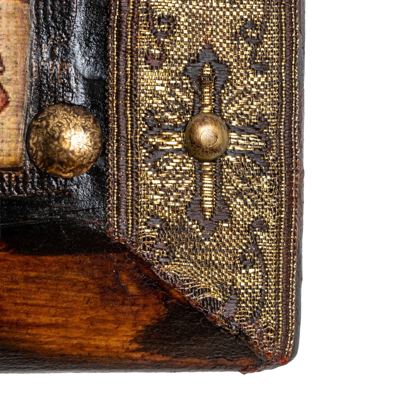 The Wedding at Cana, Handmade Wooden Byzantine Icon, 21x55 cm