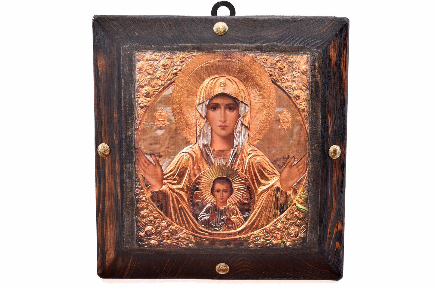 Virgin Mary of Blachernae Icon, 30×30 cm