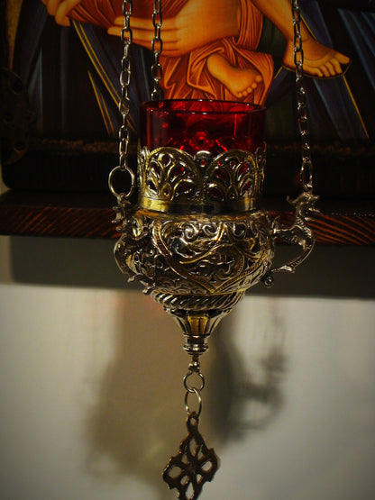 Virgin Mary Eleousa Iconostasis, 60×57 cm