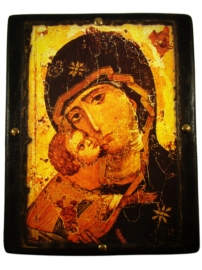 Virgin Mary of Vladimir Icon, 32×23 cm