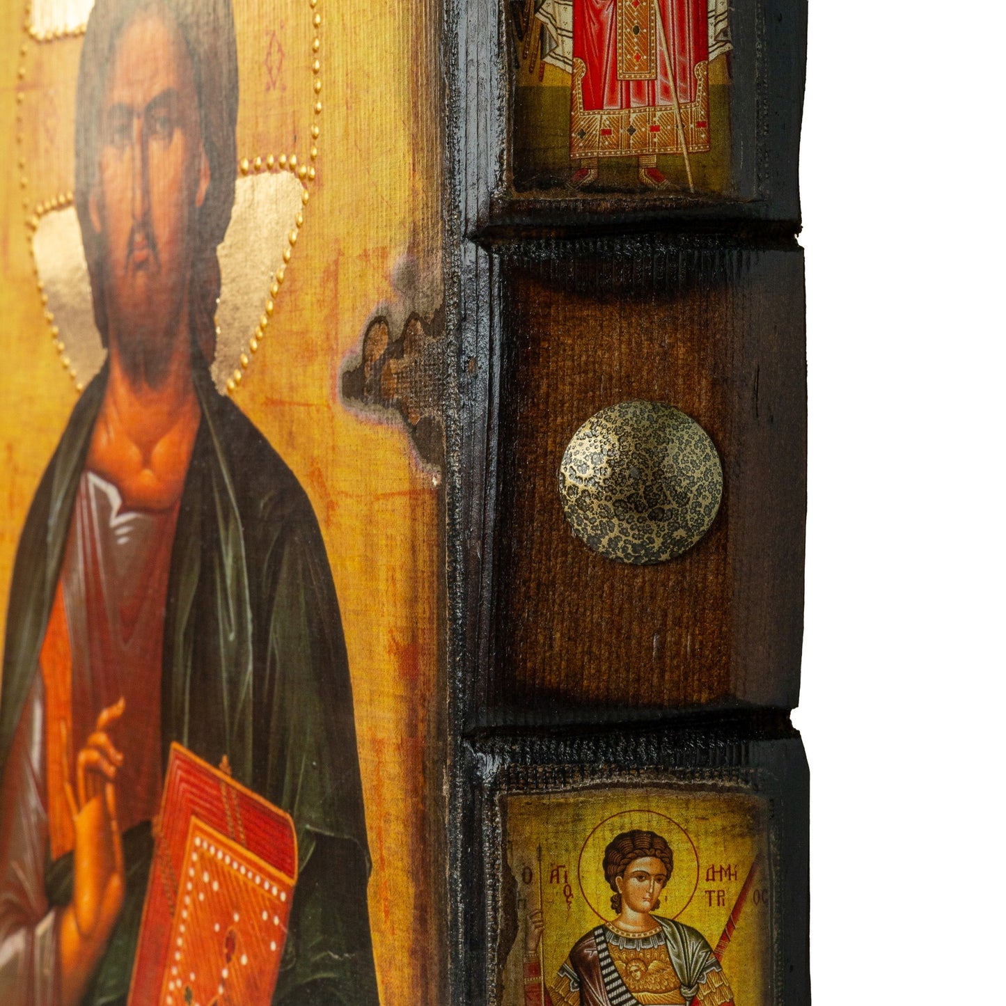Virgin Mary & Christ Diptych, 30×48 cm