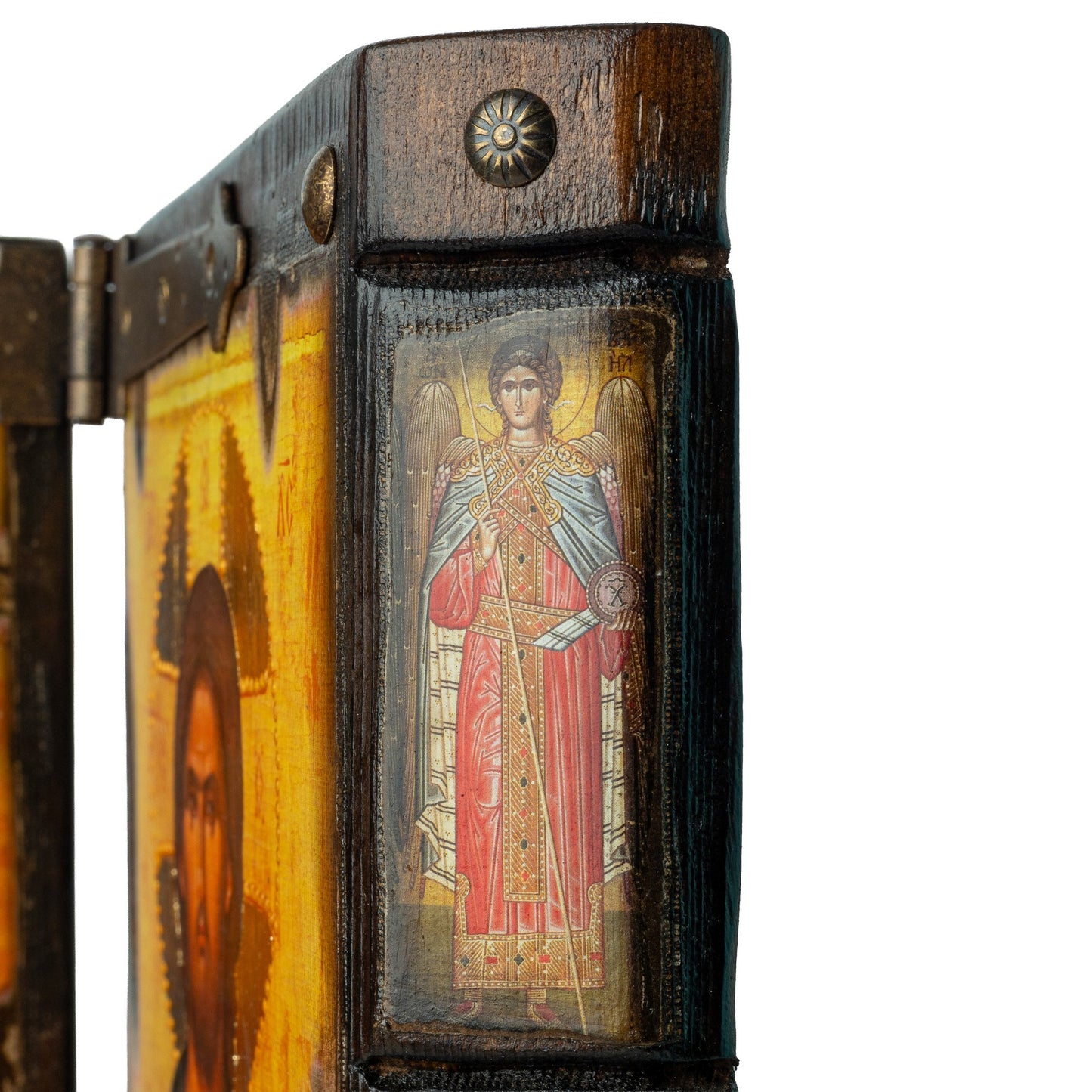 Virgin Mary & Christ Diptych, 30×48 cm