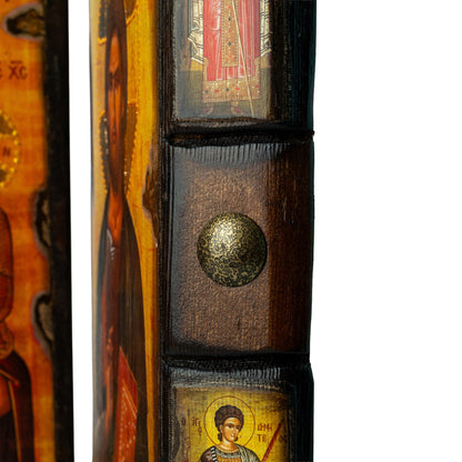 Virgin Mary & Christ Diptych, 30×48 cm